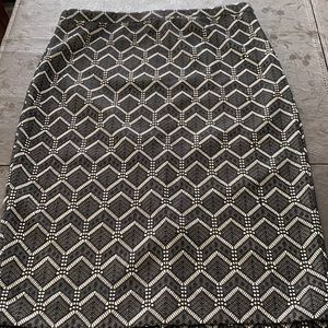 Limited Skirt, NWT, Size 4, Black and Cream